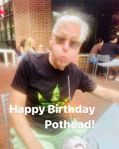 rob getting stoned on his birthday